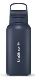 LifeStraw Go Steel waterfles met filter 1000ml aegean sea