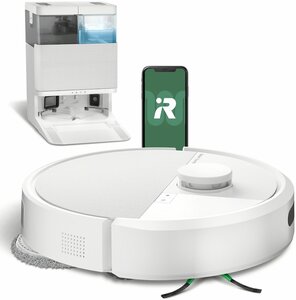 iRobot Roomba® Plus 405 Combo + AutoWash Dock robotstofzuiger - wit