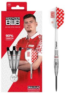 Bull's Germany Niko Springer 90% tungsten steeltip dartpijlen