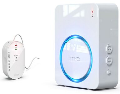 m-e BELL-55521 draadloze deurbel met converter - bedraad naar draadloos - 300 meter bereik