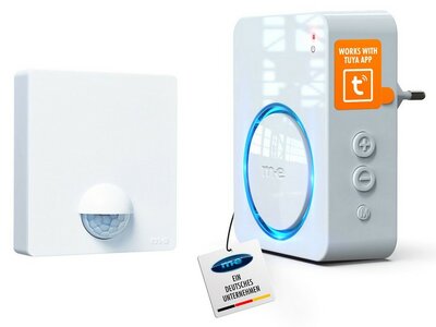m-e BELL-5804 draadloze bewegingsmelder met Wifi ontvanger - 300 meter bereik