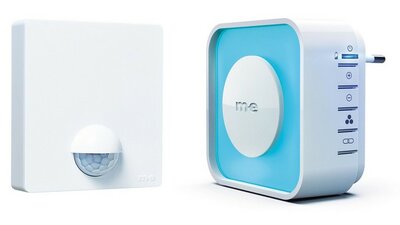 m-e BELL-8010 draadloze bewegingsmelder met oplaadbare ontvanger - 300 meter bereik