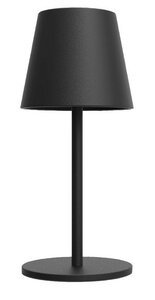 m-e Luna oplaadbare tafellamp - dimbaar - USB oplaadpoort - 6 kleurmodi - zwart