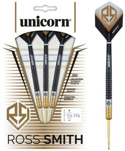 Unicorn Ross Smith Two Tone 90% steeltip dartpijlen