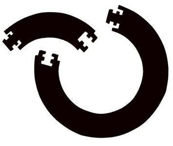 afbeelding van Bull's Guard surround zwart