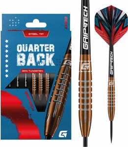 GOAT Quarterback V2 95% steeltip dartpijlen