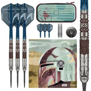 Target Star Wars Mandalorian 95% steeltip dartpijlen