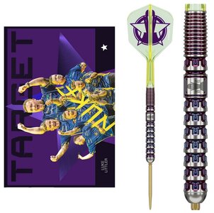 Target Luke Littler World Champion 2025 90% Swiss Point steeltip dartpijlen - 23 gram