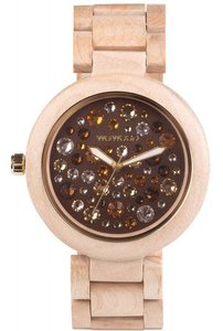 WeWOOD Alnus Beige Topaz horloge