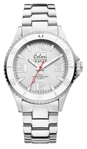 Colori Watch Pure Metal White Silver